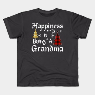 Happiness Is Being A grandma Kids T-Shirt